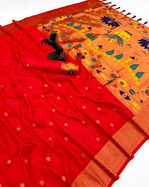 Malhar kalash paithani surat silk sarees online